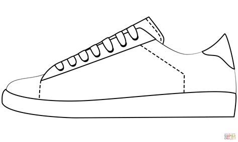 Disegno Di Scarpe Converse Da Colorare Disegni Da Colorare E Stampare