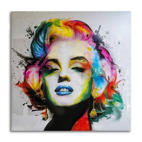 Marilyn Monroe Pop Canvas Wall Art Famous Celebrity Art Prints
