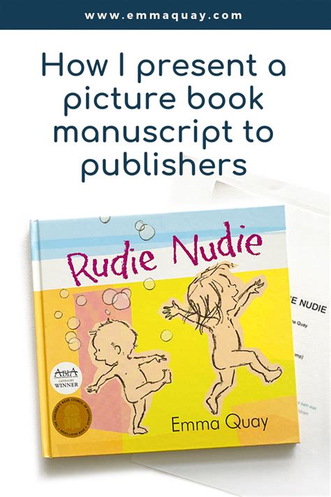 How I Present A Picture Book Manuscript To Publishers — Emma Quay