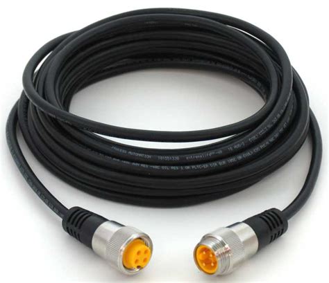 Standard Cables For Sensor And Alarm Bar Quick Connects 8m 4 Pin