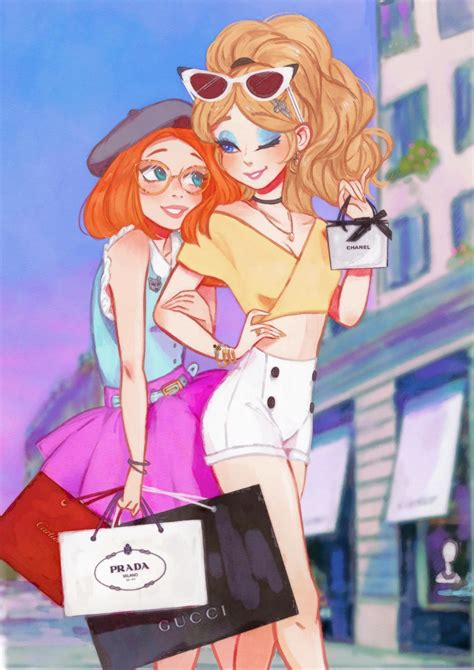 Chloe And Sabrina Shopping Time By Sonicpossible00 On Deviantart