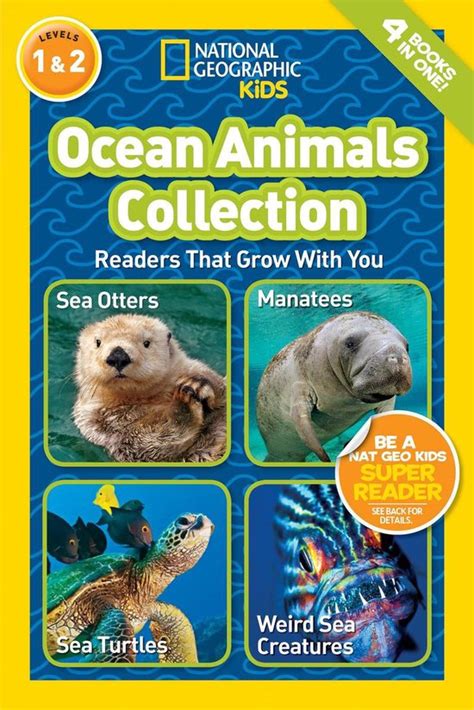 Nat Geo Readers Ocean Animals Collection Lvls 1 And 2 National