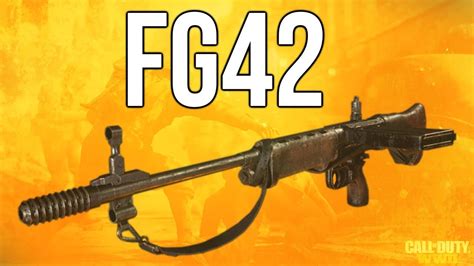 Ww2 In Depth Fg42 Assault Rifle Review Call Of Duty Wwii Youtube