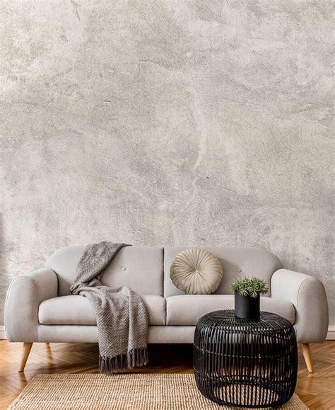 The Bare Wall Trend Plaster Effect Wallpaper Wallsauce Uk