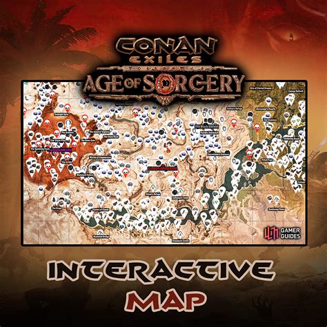 Comunità Di Steam Guida Conan Exiled Lands Interactive Map Age