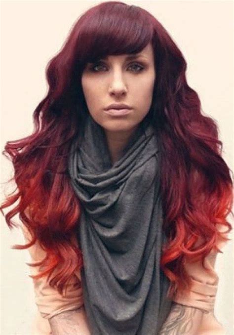 Hair Color Trends For 2020 Red Ombre Hairstyles Pretty Designs Red