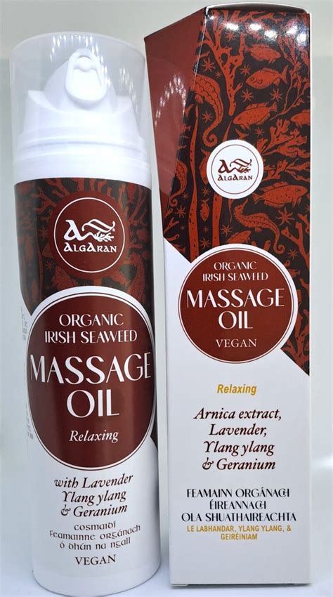 Organic Seaweed Massage Oil Relaxing 200ml