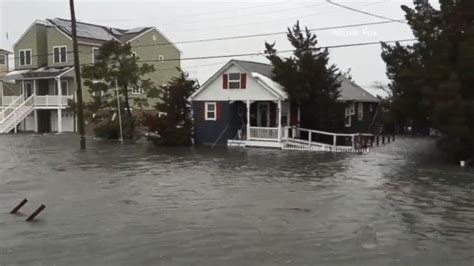 Video Record Breaking Flooding In Parts Of New Jersey Abc News