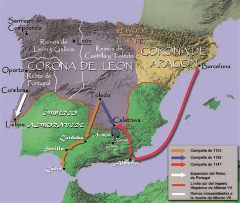 Mapas Historia Del Reino De LeÓn Territorios Parte 3 Historia