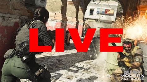 Call Of Duty Modern Warfare Live Stream Youtube