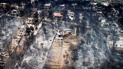 In Aftermath Of Greek Fires Suspicion Combines With Grief And