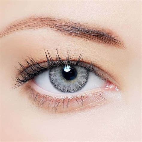 Vcee Crystal Grey Colored Contact Lenses Contact Lenses Colored