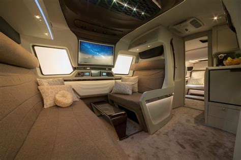 Luxury Rv Expands To Reveal Jet Like Interiors Curbed