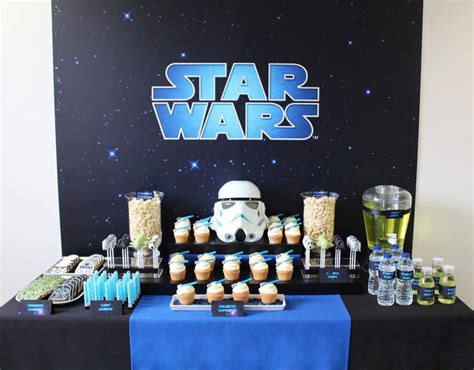 Star Wars Birthday Party Ideas Photo 1 Of 13 Catch My Party