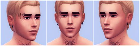 Sims 4 Ccs The Best Random Face Tattoos By Lesimmerlad