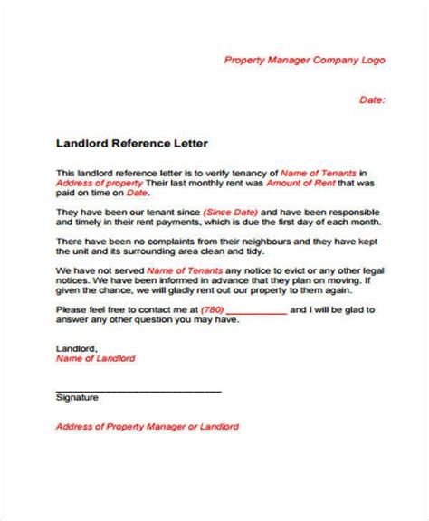 Maybe you would like to learn more about one of these? Letter Of Recommendation for Apartment Rental New Sample ...