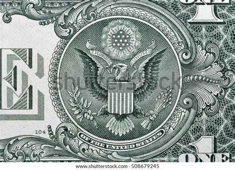 Us One Dollar Bill Closeup Macro Stock Photo Edit Now 508679245