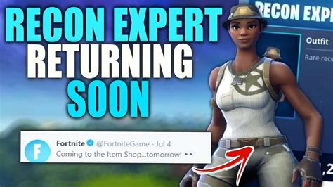 Confirmed Recon Expert Returning This Month One Last Time Skin Leaks