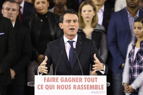 French Prime Minister Manuel Valls Announces Run For President Wsj