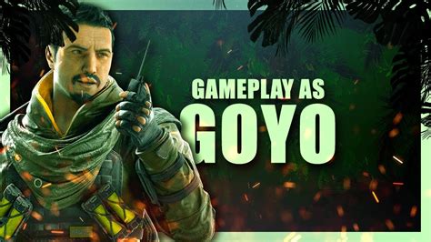 How To Play Goyo Rainbow Six Siege Gameplay Youtube