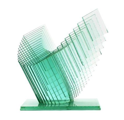 Layered Glass Sculptures Niyoko Ikuta Декоративные