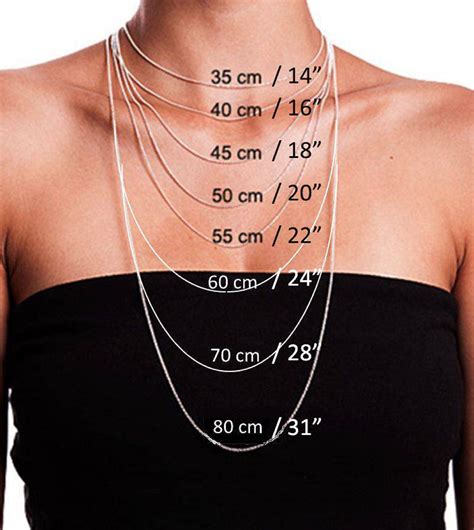 Chain Size Chart For Men