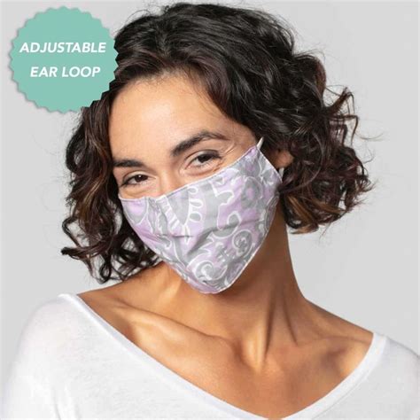 Paisley Grey Reusable Cotton Face Mask — Rockflowerpaper Llc Stylish