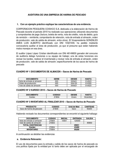 Informe Auditoria Auditoría Financiera Contralor