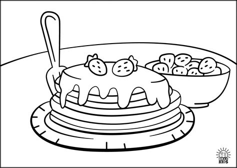 Coloring Pages For Kids Food Amax Kids
