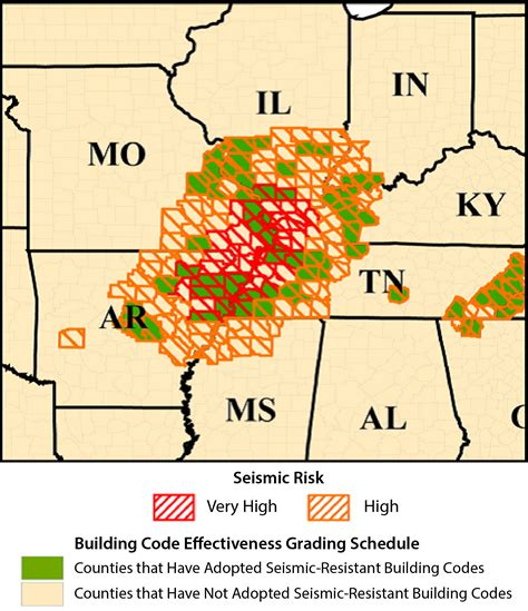 New Madrid Fault Map