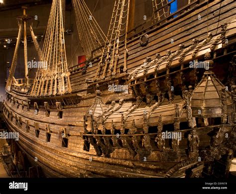 The Royal Swedish Flagship Vasa Taken At The Vasa Museum Stockholm