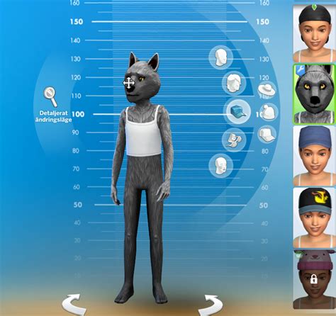 Werewolf Cas The Sims Create A Sim Curseforge