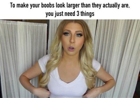Woman Shows A Simple Way How To Have Bigger Boobs Without Costly