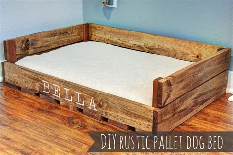 These videos are a great way. Love this! So easy to make! DIY rustic dog bed made from ...