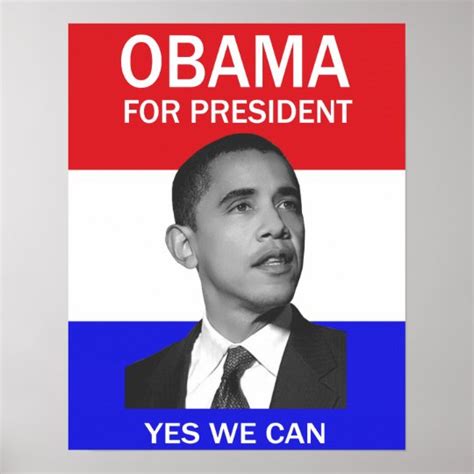 Obama Yes We Can Poster