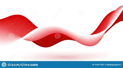 Red And White Waves Backgroundabstract Wavesthick Waves Texture Stock