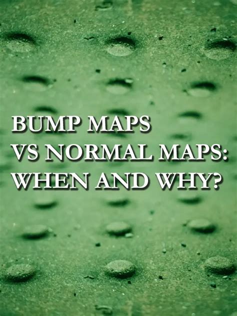 Bump Map Vs Normal Map Differences Applications Usage 3DBiology