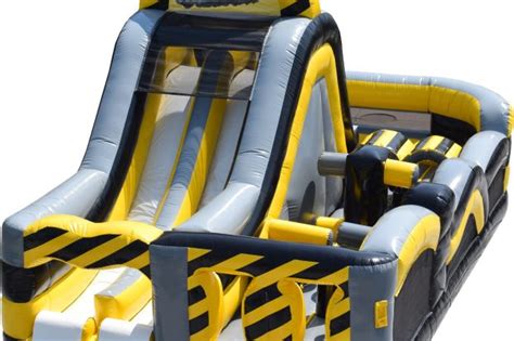 Learn how to get superhuman strength and become fit like a ninja warrior: Bubbling Ninja Warrior Obstacle Course for hire in Sydney