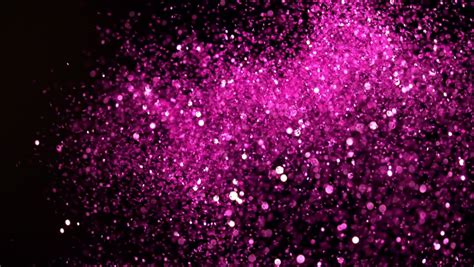 Pink Glitter Explosion In Super Stock Footage Video 100