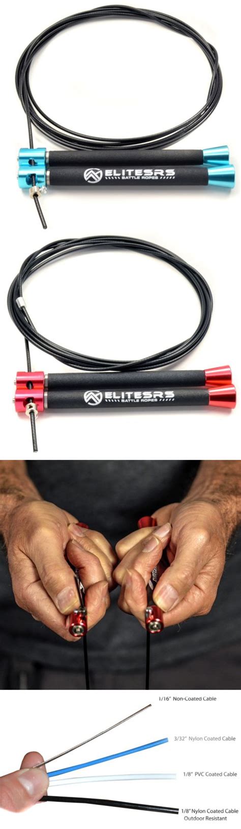 Jump Ropes 62134 Elite Surge Speed Jump Rope For Double Unders