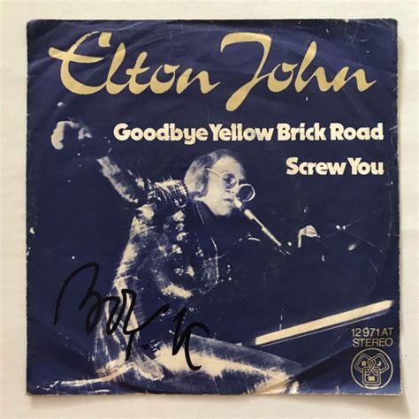 Elton John Goodbye Yellow Brick Road Single Vinyl Ph