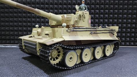 ТИГР готов Ру танк Taigen German Tiger I Kit Youtube