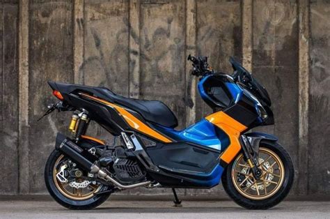 Inspirasi Modifikasi Honda ADV 160, Honda ADV 150 Ini Tampil Sporty Ala