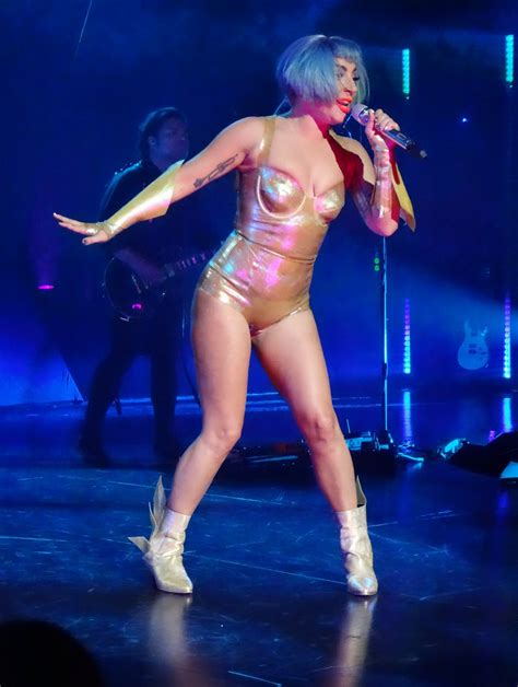 Lady Gaga Sexy At The Park Theater 24 Photos The Fappening