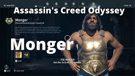 Assassin S Creed Odyssey Monger Down Main Monger Peloponnesian