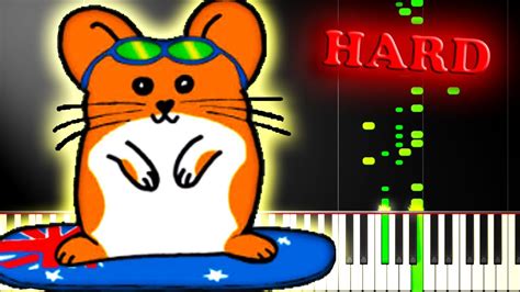 The Hampsterdance Song Piano Tutorial Youtube