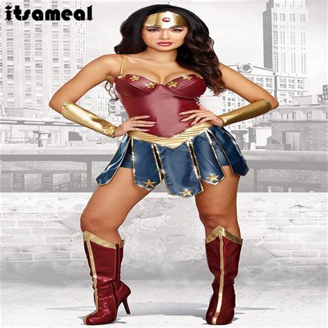 Dawn Of Justice Wonder Woman Cosplay Costume Fantasia Infantil Women