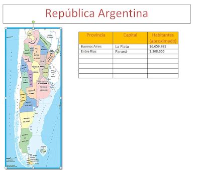 Farmingdale College Mapa De Argentina Provincias Capitales Y Habitantes