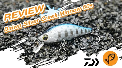 Daiwa Silver Creek Minnow 50s Lure Action Review Channel YouTube