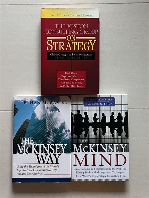 Strategy Books Bcg And Mckinsey Hobbies And Toys Books And Magazines